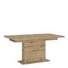 Luci Extending Dining Table 160-200Cm In White And Oak Effect