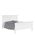 Paris Double Bed (140 X 200) In White