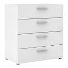 Pepe Chest Of 4 Drawers In White