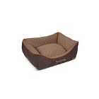 Scruffs Thermal Box Bed Small - Brown