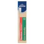 Morrisons Bamboo Eco-Friendly Medium Toothbrush