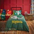 Harry Potter Slytherin House Reversible Duvet Cover and Pillowcase Set