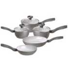 Prestige Earthpot Recycled Non-Stick 5-Piece Saucepan and Frying Pan Set