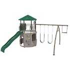 Lifetime Adventure Tower Playset W/ Assembly - Brown
