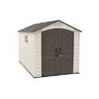Lifetime 7Ft X 12Ft Outdoor Storage Shed - Brown/Beige