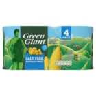 Green Giant Salt Free Sweetcorn (4x198g) 4 x 165g