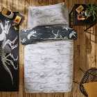 Fossil Forager 100% Cotton Duvet Cover and Pillowcase Set