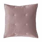 Cotton Stitch Cushion White Blush 450x450mm