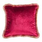 Ombre Velvet Cushion Red 450x450mm