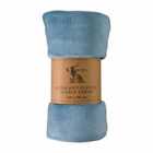 Rolled Flannel Fleece Denim Blue 1400x1800mm
