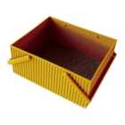 Hachiman Omnioffre Stacking Storage Box Large - Mustard