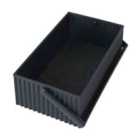 Hachiman Omnioffre Stacking Storage Box Small - Black