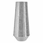 Interiors By Ph Small Vase Hammered Silver Effect