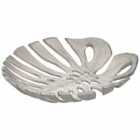 Interiors By Ph Large Leaf Tray Silver