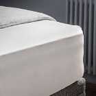 Deep Fitted Sheet 200Tc White
