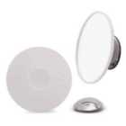 Bosign Air Mirror Small Detachable Make-up Mirror Mag 10X In White Dia 11.0Cm