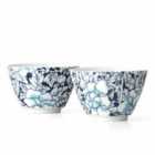 Bredemeijer Set of 2 Tea Cups Yantai Design - Blue