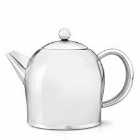 Bredemeijer Teapot Double Wall Minuet Santhee Design 1.0L In Silver