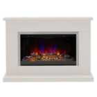 Be Modern 2kW Hansford 46" Electric Fireplace Suite - Pearlescent Cashmere