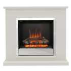 Be Modern 2kW Elsham 40" Electric Fireplace Suite - Pearlescent Cashmere