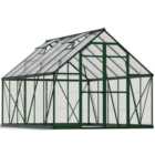 Palram Canopia Balance Green Polycarbonate 8 x 12ft Greenhouse