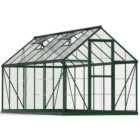 Palram Canopia Hybrid Green Aluminium 6 x 14ft Greenhouse