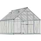 Palram Canopia Balance Silver Polycarbonate 8 x 12ft Extended Greenhouse
