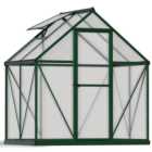 Palram Canopia Mythos Green Aluminium 6 x 4ft Greenhouse