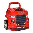 Homcom Kids Truck Engine Toy Set W/ Horn Light Car Key For 3-5 Years Old Red