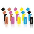Integral 32GB Neon USB Flash Drives - 12MB/s - 10 Pack