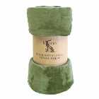 Rolled Flannel Fleece Pale Green 1400x1800mm