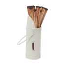 Inglenook Match Holder With Long Matches And Striker Included Cream