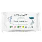 Eco By Naty Flushable Baby Wipes 56 per pack
