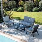 Better Garden Florida 4 Seater Alu Sofa Set