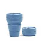 Stojo 8Oz Mini Collapsible Pocket Cup - Steel Blue