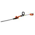 Yard Force 20V Cordless Pole Hedge Trimmer - Extendable W/ Adjustable Head 45Cm Blade Length w/ Lithium-ion Battery & Charger - Orange & Black