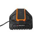 Yard Force 40V Charger Suitable For Lm G32 Lawnmower And Lt G30 Grass Trimmer - Orange & Black