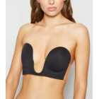 Perfection Beauty Black A Cup Plunge Stick On Bra