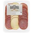 M&S German Salami & Smoked Cheese Selection 120g