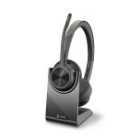 Poly Voyager 4320 UC USB-C Wireless Stereo Headset & Charging Stand