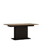 Brolo Extending Dining Table In Walnut And Black