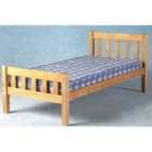 SleepOn Sabile Wooden Bed Frame Caramel