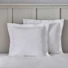Dorma Purity Willow Leaf Matelasse Continental Pillowcase
