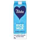 Tilda Rice Milk Organic Gluten Free Milk Alternative, 1litre