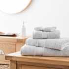 The Edited Life Naturally Soft Silver Towel