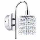 Eglo Bathroom Wall Lamp With Crystal Detailing