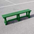 NBB Recycled Plastic Backless 150cm Bench - Green