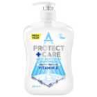 Astonish Protect and Care Anti Bacterial Hand Wash Vitamin E 600ml