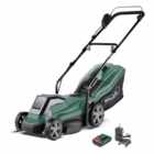Webb WEV20LM33 20V Hand Propelled 33cm Cordless Lawnmower With 20V 4ah Battery and Charger