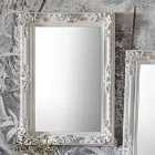 Crossland Grove Woolwich Rectangle Mirror White - 1145 X 830mm